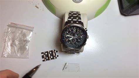 citizen watch band link removal|citizen watch strap length adjustment.